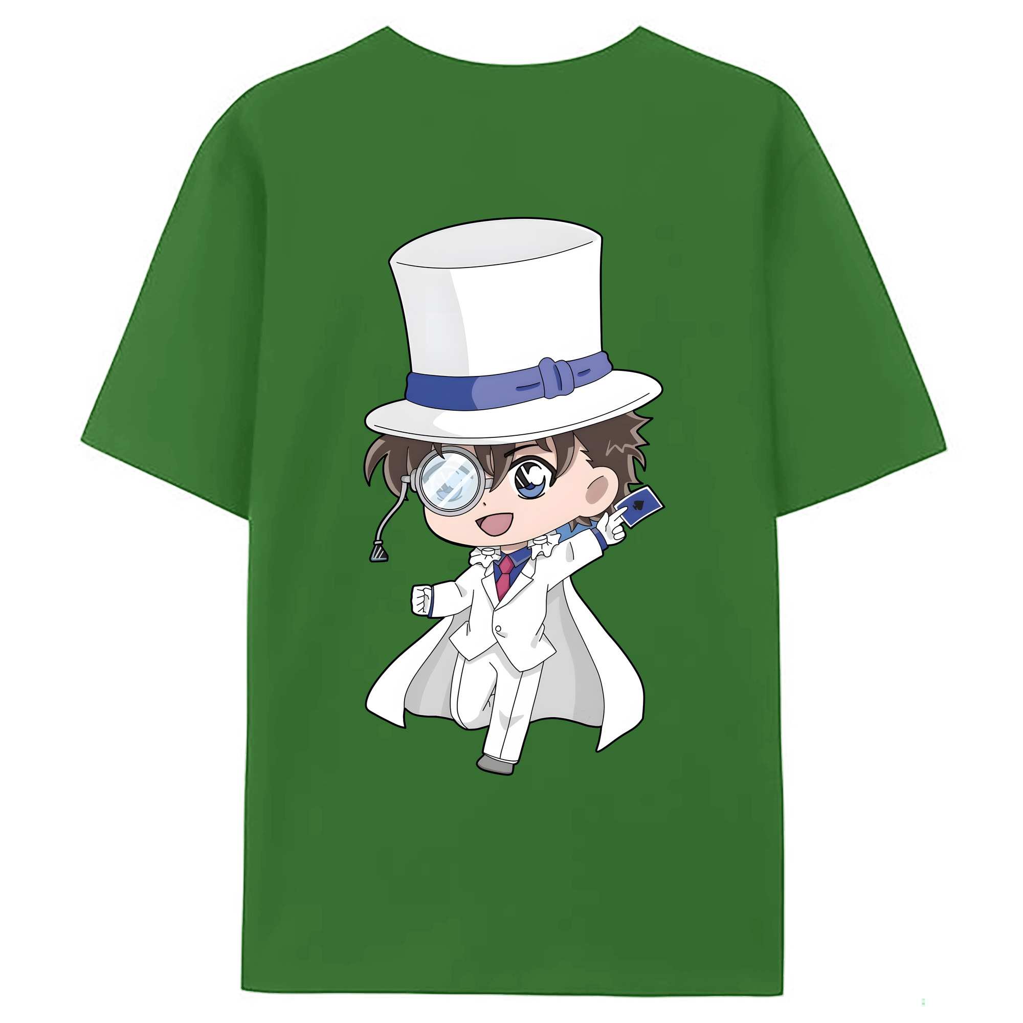 （画像用） 名探偵コナン くろば かいと Detective Conan Kuroba Kaito レディース半袖Tシャツ(バックプリント)